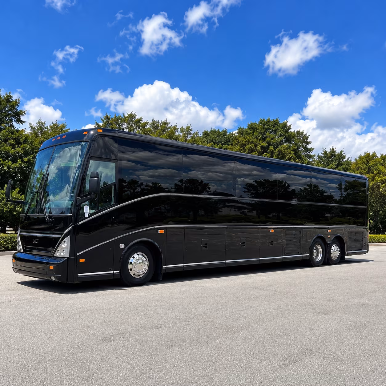 charter buses for rialto high school and eisenhower prom groups