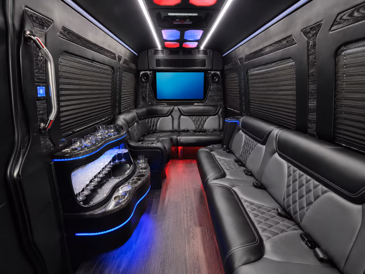 corporate event buses between rialto and the loma linda and san bernardino medical corridor