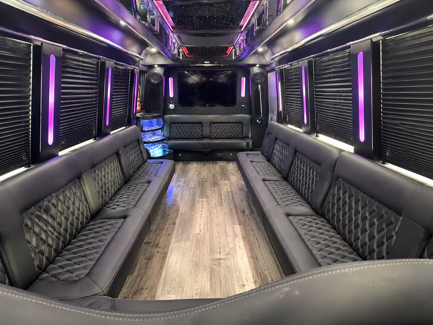 party buses in rialto that make the ride the first stop of the night