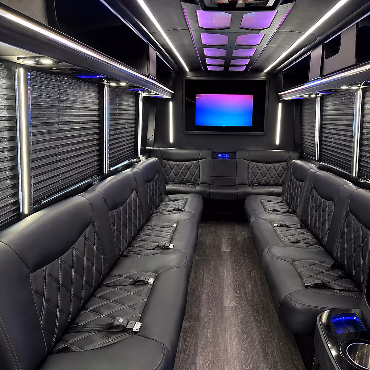 quinceanera sweet 16 party bus rental