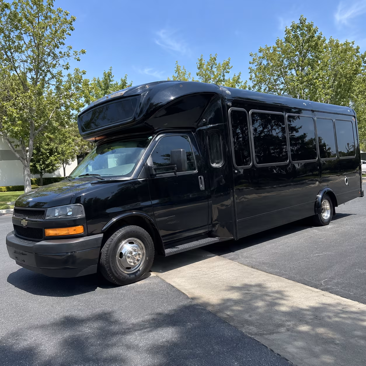rialto 15 passenger party bus