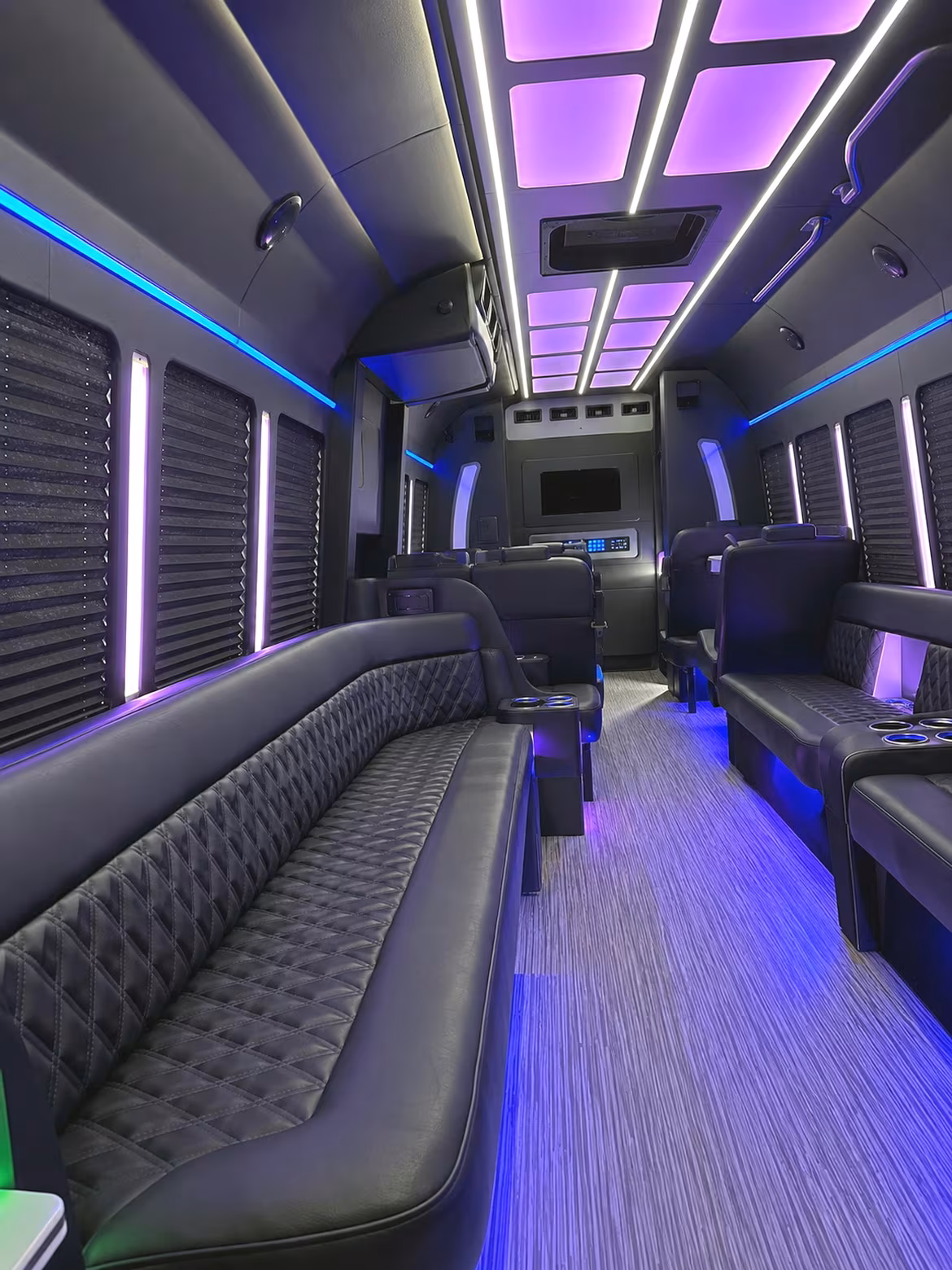 rialto holiday party bus rental