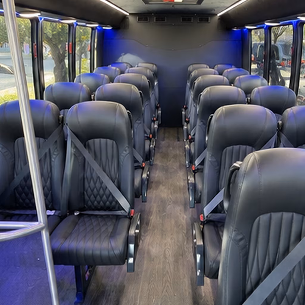 rialto prom transportation onboard seating