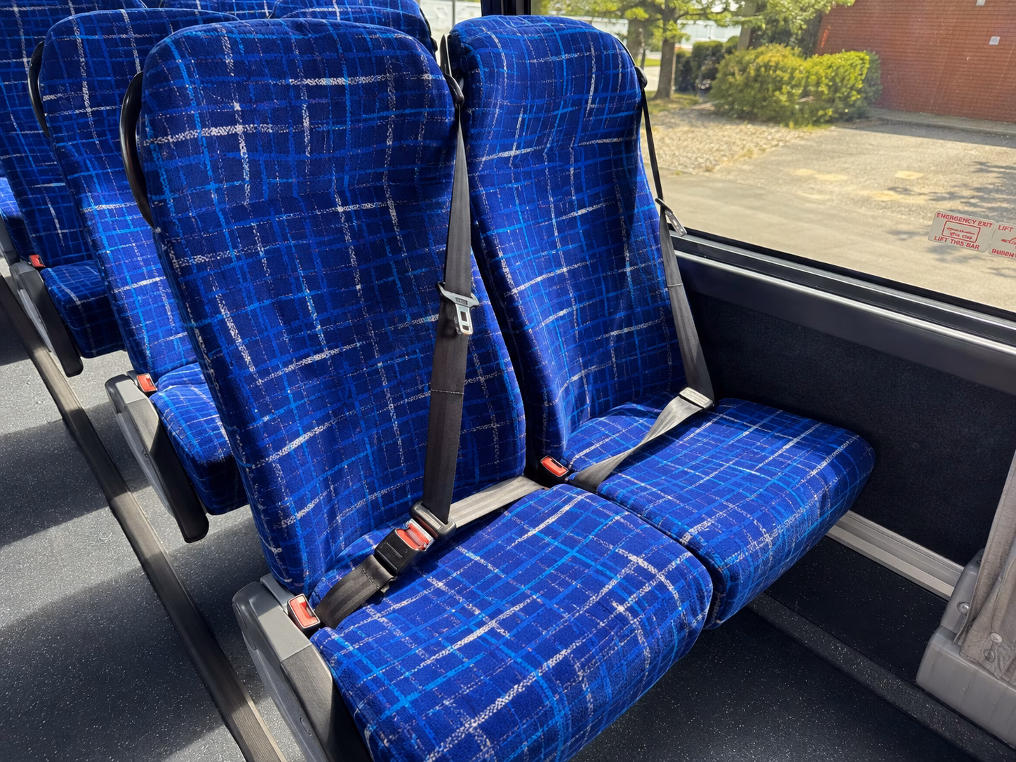 rialto school event transportation onboard seating